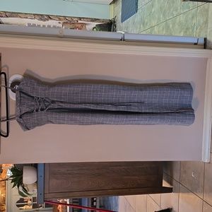 Plaid Jumpsuit Forever 21 NWT XS